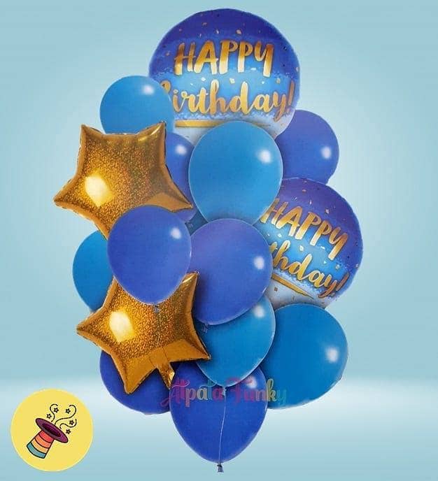Сет воздушный Happy birthday 16х 1