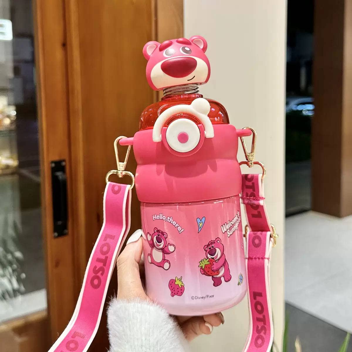 Термос Disney/Sanrio с пружинкой / My melody 28