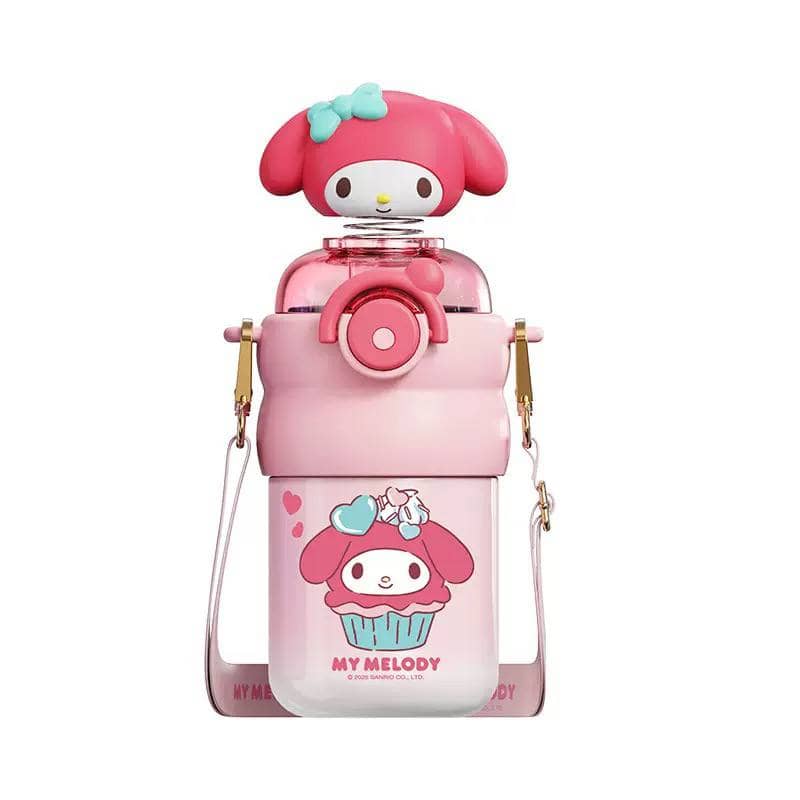 Термос Disney/Sanrio с пружинкой / My melody 1