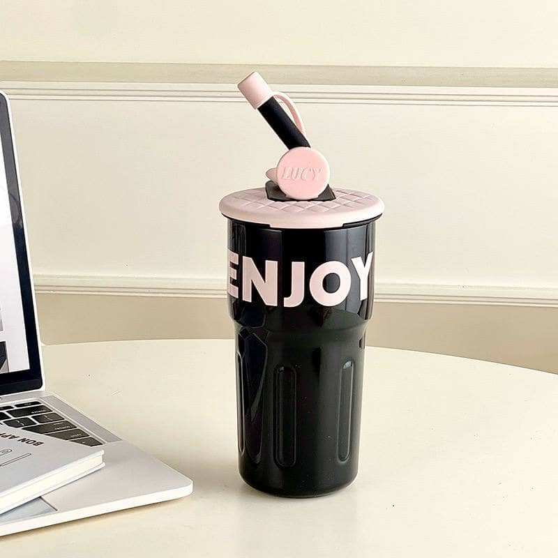 Поильник ENJOY, 550 ml / Белый 5