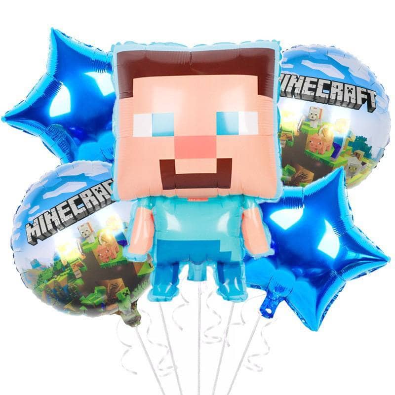 Сет фольгированных MINECRAFT 1