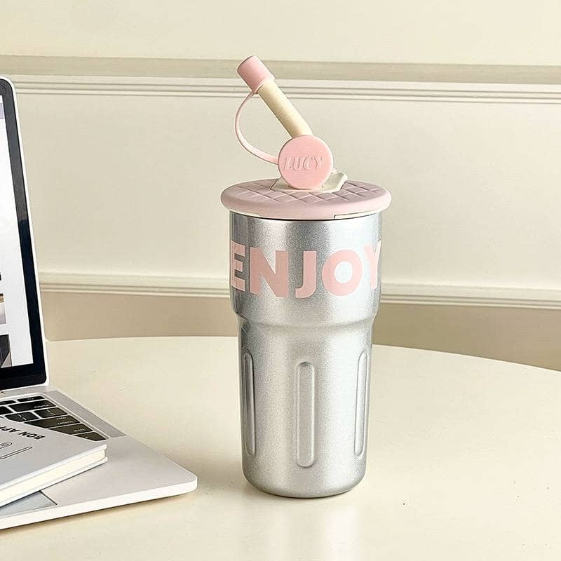 Поильник ENJOY, 550 ml / Белый 3