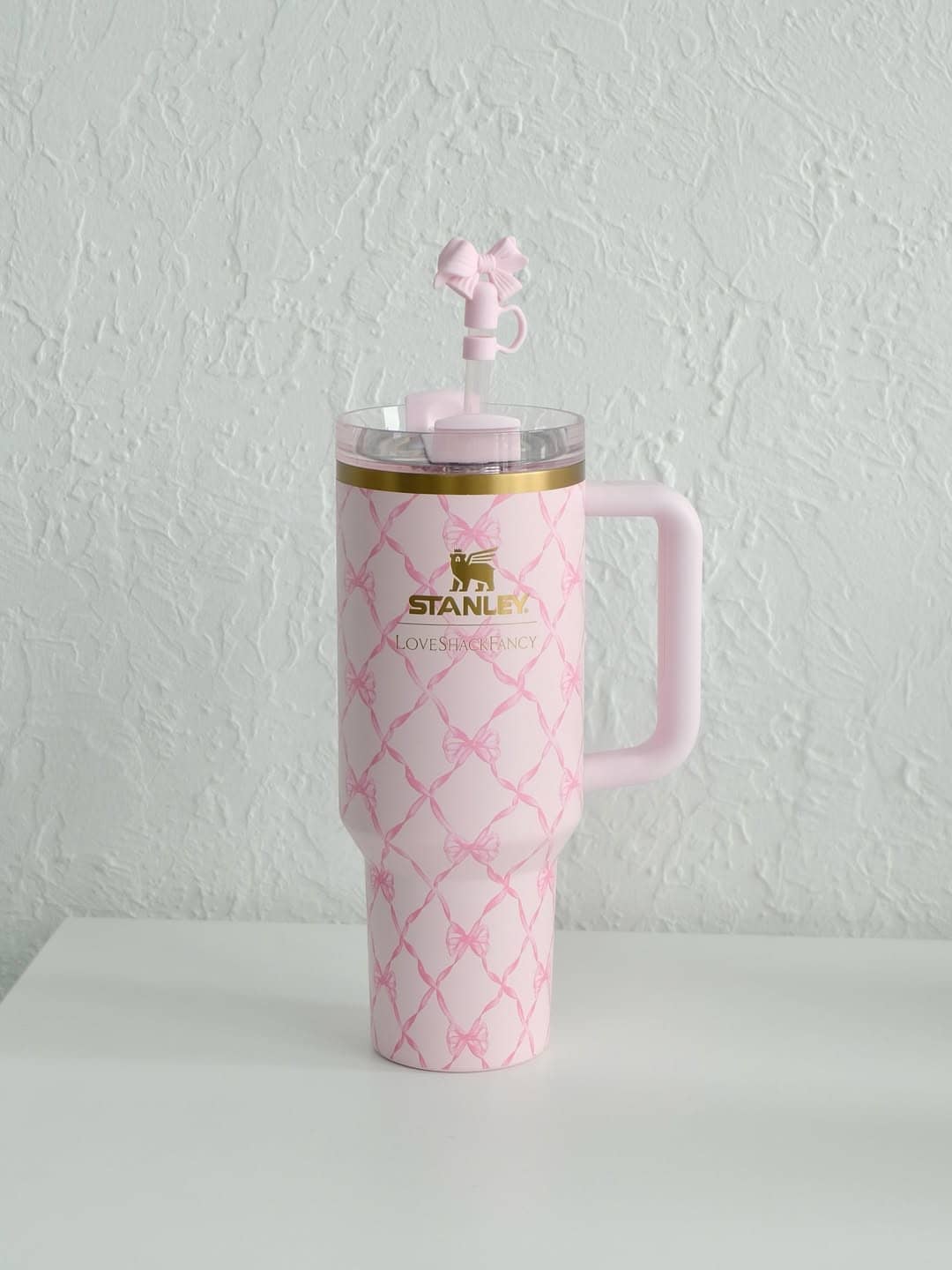 Термокружка Stanley Love Shack Fancy New, 1,18L / Голубой бантик 8