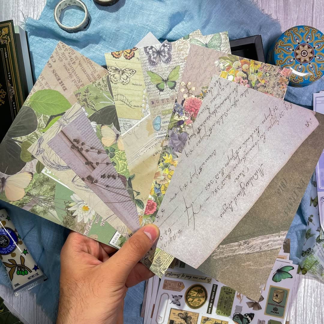 Набор для скрапбукинга / Letter from flowers 25