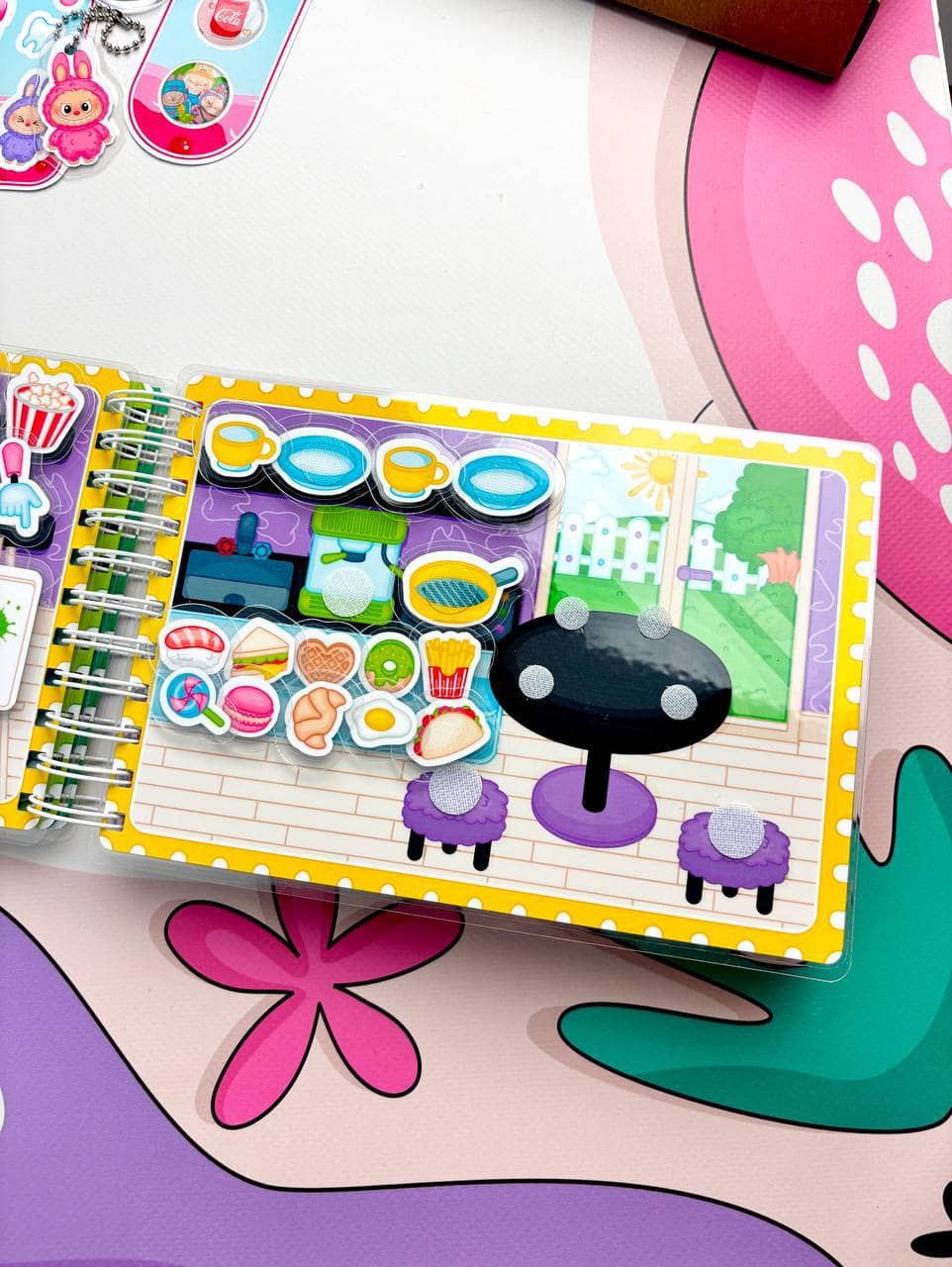 Игра на липучках / Майнкрафт большой 4