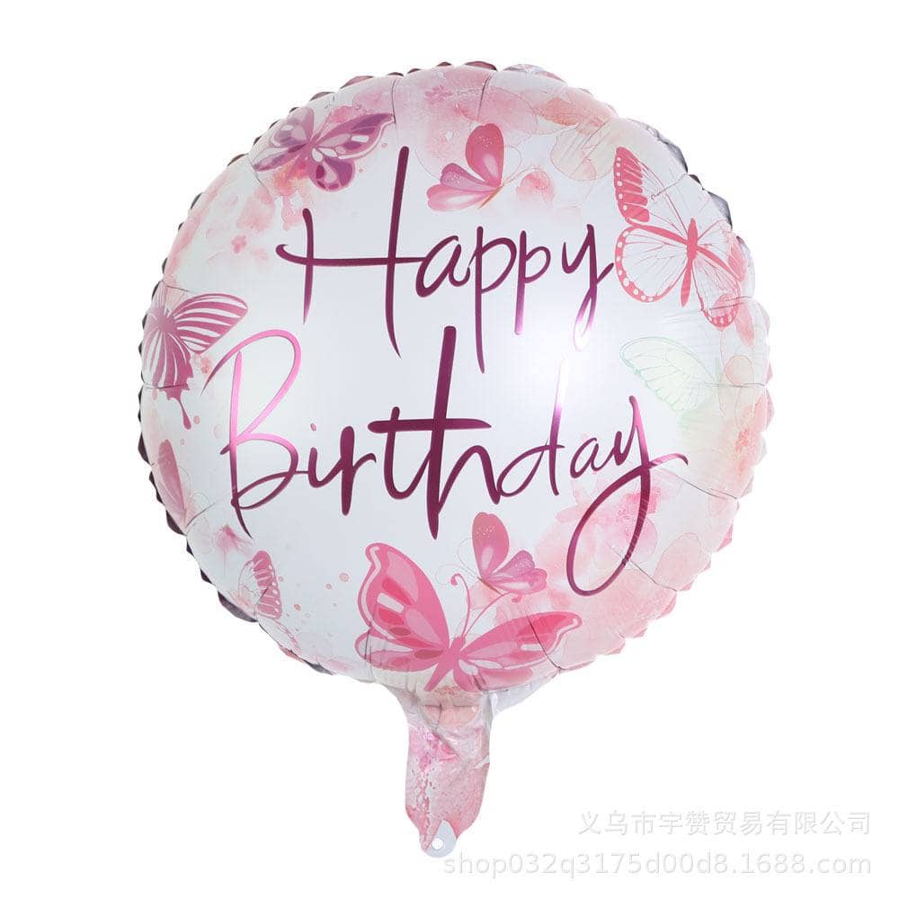 Шар воздушный Happy birthday 18" 1