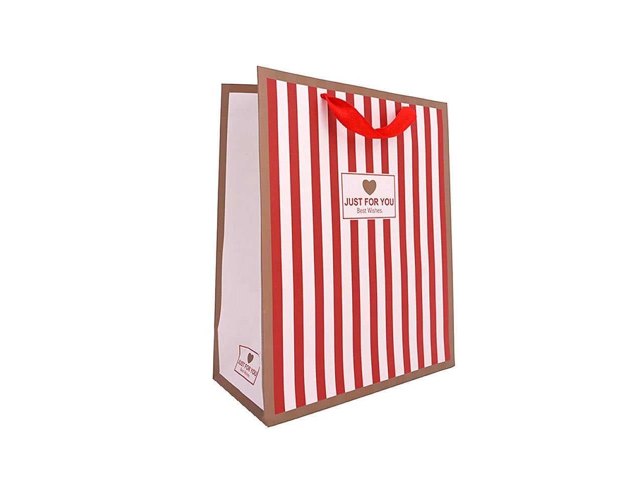 Пакет подарочный Just for you, 32x26x12 см