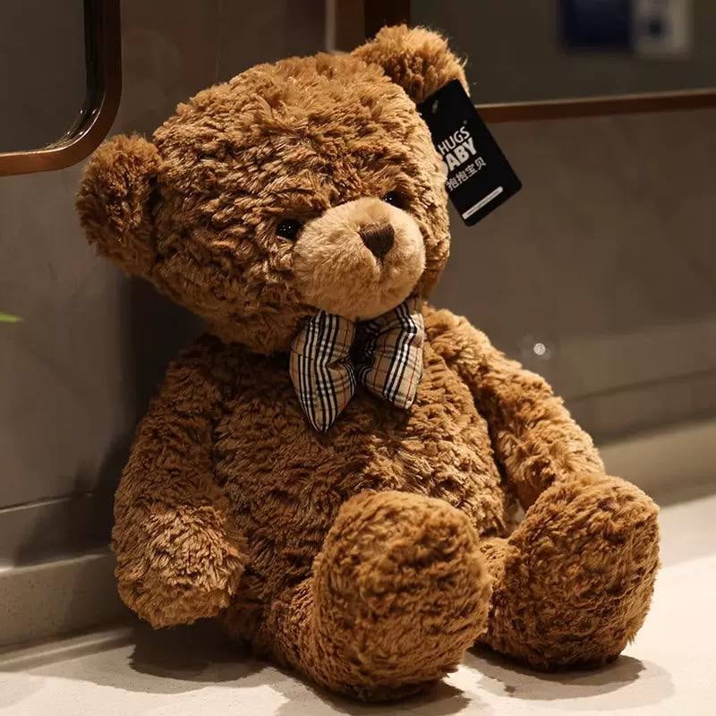 Плюшевая мишка HUGS BABY коричневый / 45 см