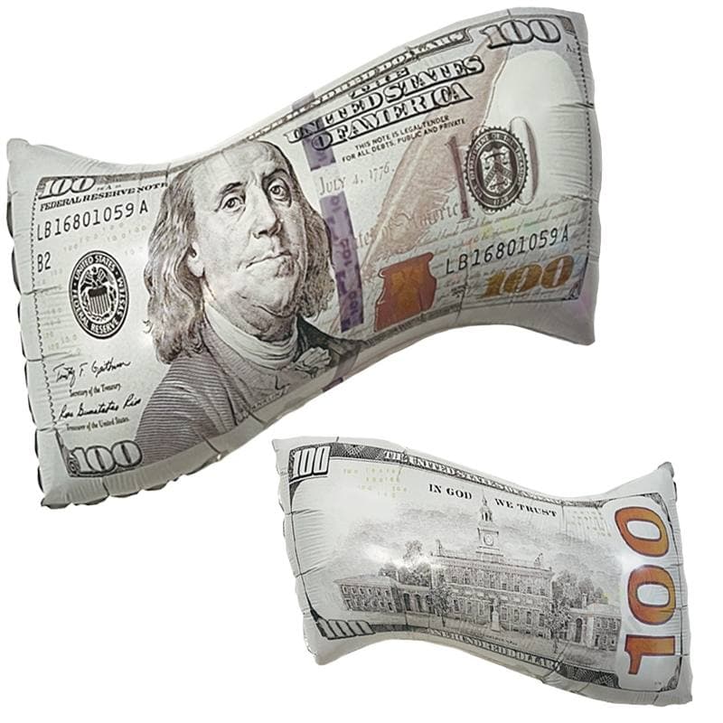 Воздушный шар 100$ купюра